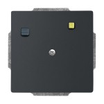 Busch-Jaeger 3151 UC-885 Buschmat® FI UP-Einsatz mit Fehlerstrom-Schutzschalter mit Verbindungsleiter schwarz matt 2CKA003117A0013 