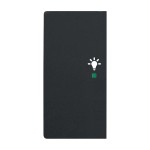 Busch-Jaeger 6231-21-885 Wippe 2-fach links mit Symbol 'Licht' schwarz matt 2CKA006220A0504 