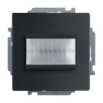 Busch-Jaeger 6215/1.1-885 Bewegungsmelder/Schaltaktor 1-fach für Busch-free@home® schwarz matt 2CKA006220A0513 