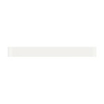 Busch-Jaeger 6348-811-101 Standardabschlussleiste oben Busch-priOn® Weißglas 2CKA006310A0177 
