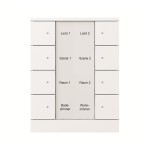 Busch-Jaeger SB/U8.0.11-84 Bedienelement 8-fach Busch-Tenton® studioweiß 2CKA006330A0013 