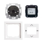 Busch-Jaeger 6411 UJ-84-101 Jalousie-Komfort-Timer Komplettset studioweiß 2CKA006410A0408 