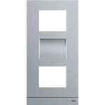 Busch-Jaeger 41383CF-S-03 Frontplatte Video 1/3 edelstahl 2TMA130160X0026 