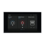 Busch-Jaeger RT/U30.0.11-825 Busch-RoomTouch® 5 Zoll Glas schwarz 2TMA200050B0008 