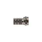 Triax 350660 F-Aufdrehstecker für Kabel ca. 6,1mm 10 Stück SFC 061 