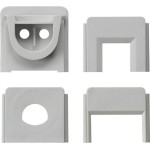 Gira 000730 Set Adapter Ltg.einf. WG AP Grau 