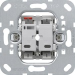 Gira 012500 Einsatz Tastschalter 10AX 250V 2-fach Serienschalter 