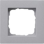 Gira 0211255 Abdeckrahmen 1f flach Gira E2 F Alu 
