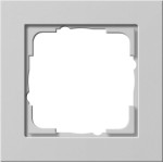Gira 021137 Abdeckrahmen 1f Gira E2 Grau m 