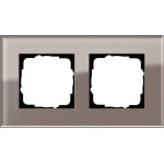 Gira 0212122 Abdeckrahmen 2f Gira Esprit G Umbra 