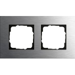 Gira 0212219 Abdeckrahmen 2f Gira Esprit Edelstahl 
