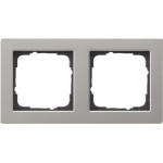 Gira 021233 Abdeckrahmen 2f Gira E2 Edelstahl 