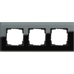 Gira 021305 Abdeckrahmen 3f Gira Esprit G Schwarz 