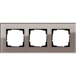 Gira 0213122 Abdeckrahmen 3f Gira Esprit G Umbra 