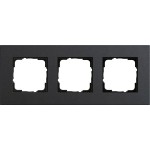 Gira 0213226 Abdeckrahmen 3f Gira Esprit Lin.Mpx.Anthrazit 