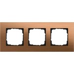 Gira 021338 Abdeckrahmen 3f Gira Esprit Bronze 