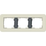 Gira 0213427 Abdeckrahmen 3f Gira E3 Sand/Anthrazit 