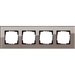 Gira 0214122 Abdeckrahmen 4f Gira Esprit G Umbra 