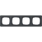 Gira 0214152 Abdeckrahmen 4f Gira E1 Anthrazit 