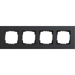 Gira 0214226 Abdeckrahmen 4f Gira Esprit Lin.Mpx.Anthrazit 