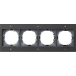 Gira 021467 Abdeckrahmen 4f Gira TX_44 (WG UP) Anthrazit 