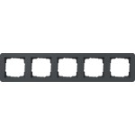 Gira 0215152 Abdeckrahmen 5f Gira E1 Anthrazit 