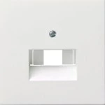 Gira 0270112 Abd. UAE/IAE + Netzwerk Flächenschalter Reinweiß 