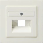 Gira 027040 Abdeckung für UAE IAE (ISDN)- und Netzwerk-Anschlussdose Reinweiß 