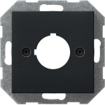 Gira 0272005 Abd. Tragring Geräte Ø 22,5 mm System 55 Schwarz m 