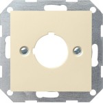 Gira 027201 Abd. Tragring Geräte Ø 22,5 mm System 55 Cremeweiß 