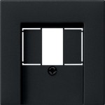 Gira 0276005 Abd. TAE USB System 55 Schwarz m 