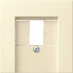 Gira 027601 Abd. TAE USB System 55 Cremeweiß 