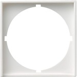 Gira 028103 Adapterrahmen rund 50 x 50 mm System 55 Reinweiß 