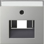 Gira 0284600 Abd. BSF UAE/IAE + Netzwerk System 55 Edelstahl 