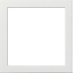 Gira 0289112 Adapterrahmen FL f. Sys55 Komp. Flächenschalter Reinweiß 