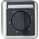 Gira 032030 Zeitsch. 2-p 15 min BSF WG AP Grau 