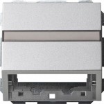 Gira 087026 Datenhaube Tragring + BSF System 55 F Alu 