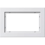 Gira 100122 Abdeckrahmen 1,5f Gira E2 Reinweiß m 