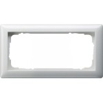 Gira 100203 Abdeckrahmen 2f o.M. Standard 55 Reinweiß 