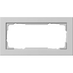 Gira 100237 Abdeckrahmen 2f o.M. Gira E2 Grau m 