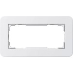 Gira 1002410 Abdeckrahmen 2f o.M. Gira E3 Reinweiß/Reinweiß 