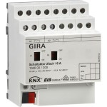 Gira 104000 Schaltaktor 2f 16 A Hand KNX REG 