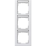 Gira 110322 Abdeckrahmen 3f senkr. BSF Gira E2 Reinweiß m 
