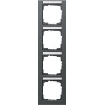 Gira 111423 Abdeckrahmen 4f senkr. BSF Gira E2 Anthrazit 