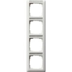 Gira 111427 Abdeckrahmen 4f senkr. BSF Standard 55 Reinweiß m 