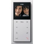 Gira 1239112 Wohnungsstation Video AP Plus Flächenschalter Reinweiß 
