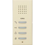 Gira 125001 Wohnungsstation AP System 55 Cremeweiß 