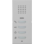 Gira 1250015 Wohnungsstation AP System 55 Grau m 