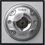 Gira 126565 Farbkamera Türstation Gira TX_44 (WG UP) F Alu 