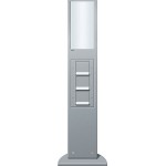 Gira 134226 E-Säule Licht + 3x SCHUKO SP 769 mm Gira Energiesäule F Alu 